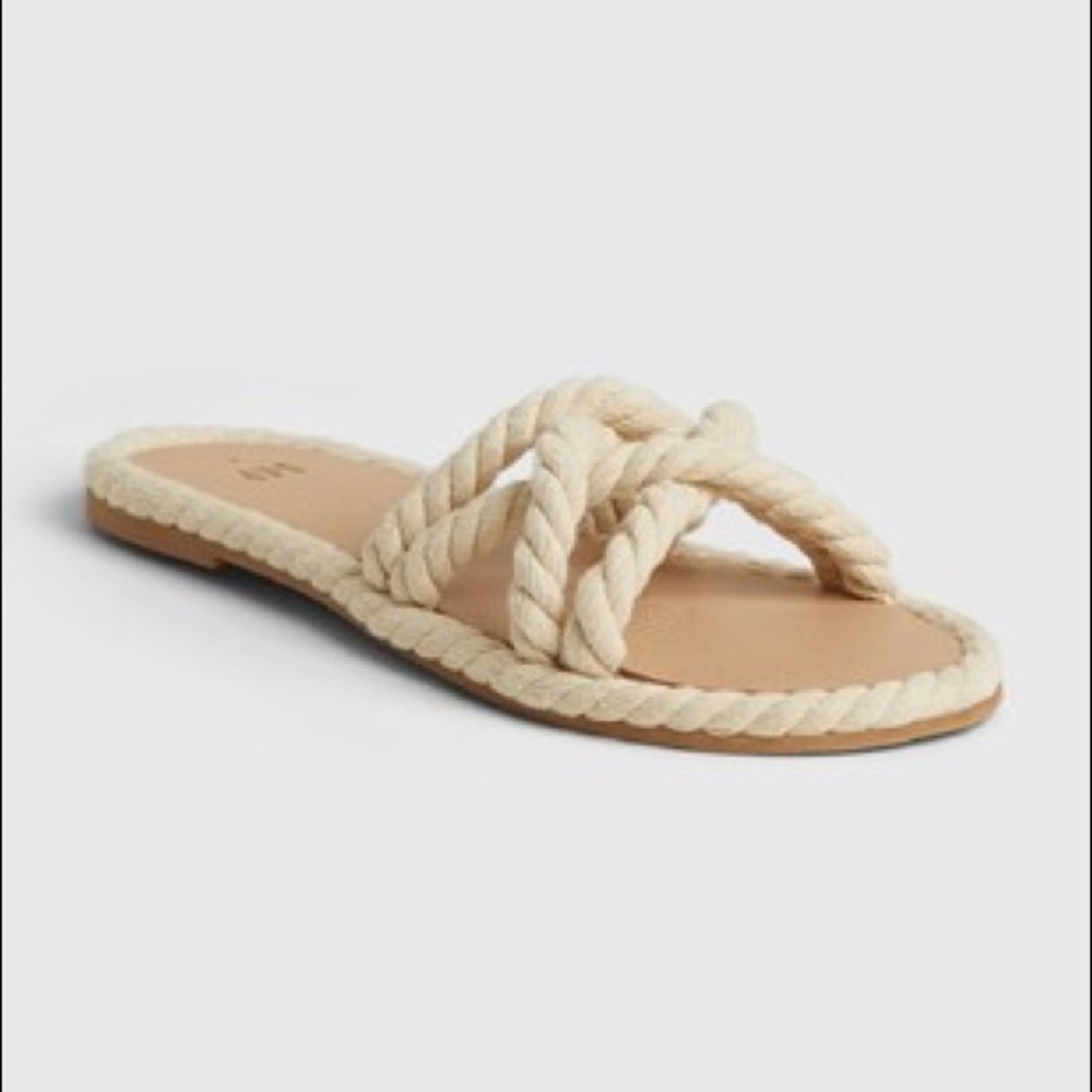 NWT Rope Sandals